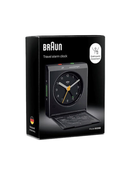Braun Επιτραπέζιο Ρολόι με Ξυπνητήρι Μαύρο 67704 - Image 6