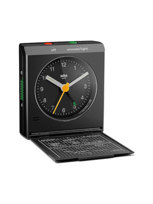 Braun Επιτραπέζιο Ρολόι με Ξυπνητήρι Μαύρο 67704 - Image 3