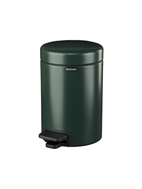 Brabantia Bin Newicon Μεταλλικό Καλαθάκι Μπάνιου 3lt Πράσινο - Image 2