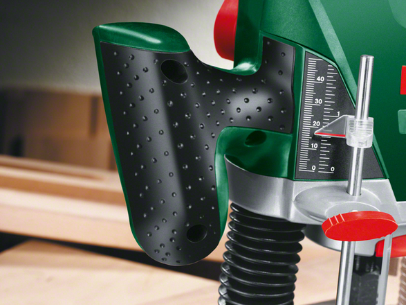 Bosch POF 1200 AE Κάθετη Φρέζα 1200W με Ρύθμιση Ταχύτητας και με Σύστημα Αναρρόφησης - Image 3