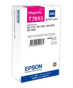 Epson T7893XXL Γνήσιο Μελάνι Εκτυπωτή InkJet Ματζέντα (C13T789340)