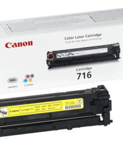 Canon 716 Γνήσιο Toner Laser Εκτυπωτή Κίτρινο 1500 Σελίδων (1977B002)