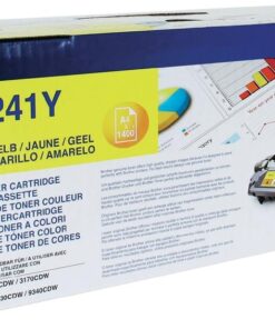Brother TN-241Y Γνήσιο Toner Laser Εκτυπωτή Κίτρινο 1400 Σελίδων (TN-241Y)