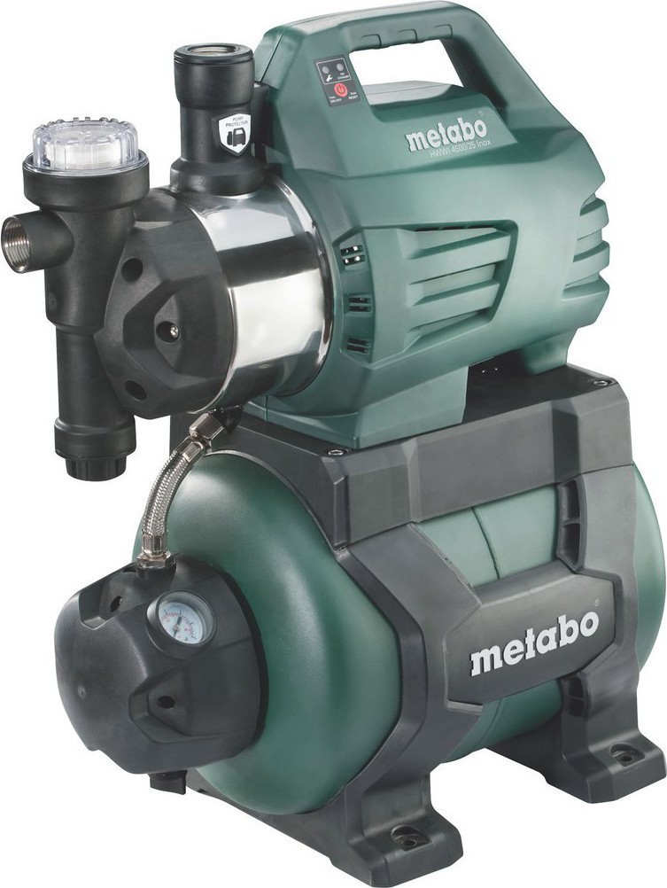 Metabo 600974000 Μονοβάθμιο Μονοφασικό Πιεστικό Συγκρότημα Νερού με Δοχείο 24 Λίτρων 1300W