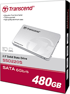 Transcend SSD220S 480GB 2.5'' SATA III TS480GSSD220S - Image 2