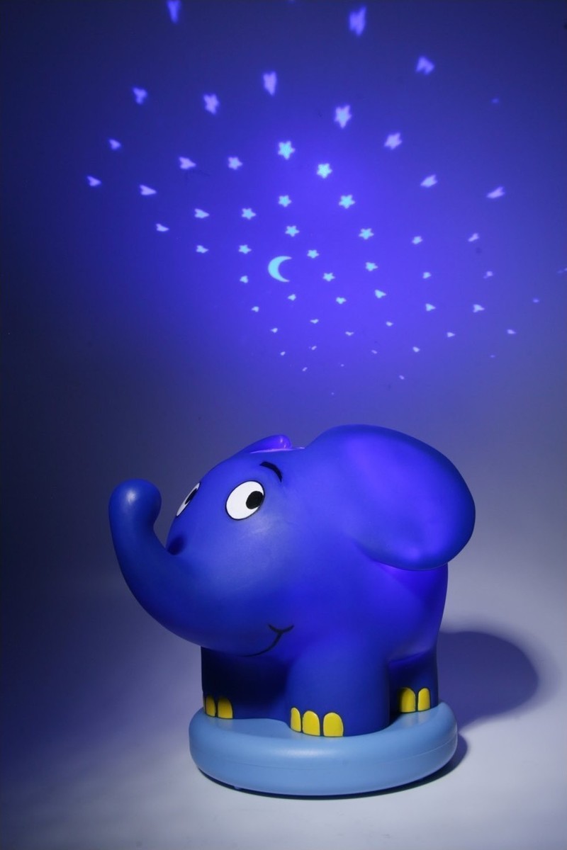 Ansmann Led Παιδικό Διακοσμητικό Φωτιστικό Lullaby-Starlight Elephant Μπλε - Image 4