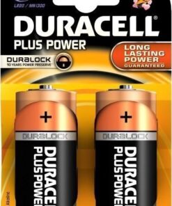 Duracell Plus Power D 1.5V 2τμχ