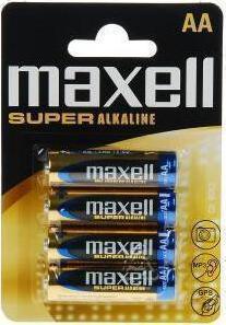 Maxell Super Alkaline AAA 1.5V 4τμχ