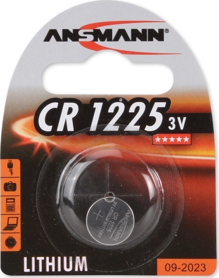 Ansmann Μπαταρία Λιθίου Ρολογιών CR1225 3V 1τμχ