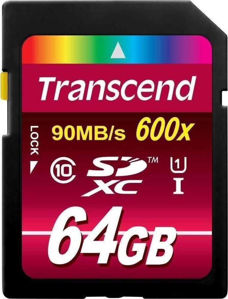 Transcend Ultimate 600x SDXC Class 10 U1 UHS-I
