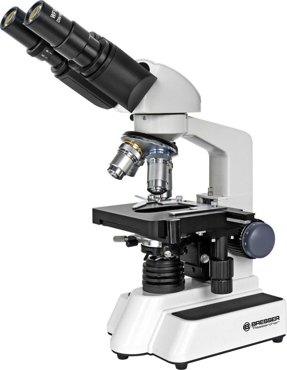 Bresser Bino Researcher II 40-1000x Microscope Βιολογικό Μικροσκόπιο Εκπαιδευτικό Διόφθαλμο 40-1000x