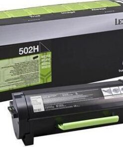 Lexmark 502HE Γνήσιο Toner Laser Εκτυπωτή Μαύρο High Yield 5000 Σελίδων (50F2H0E)