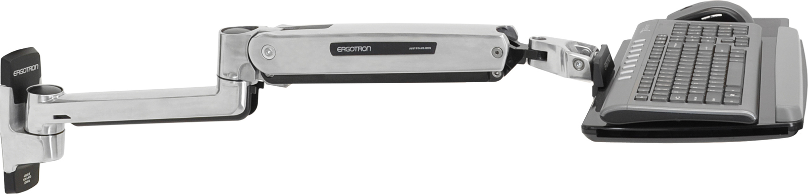 Ergotron LX Επιτοίχια Βάση Περιφερειακών Ασημί