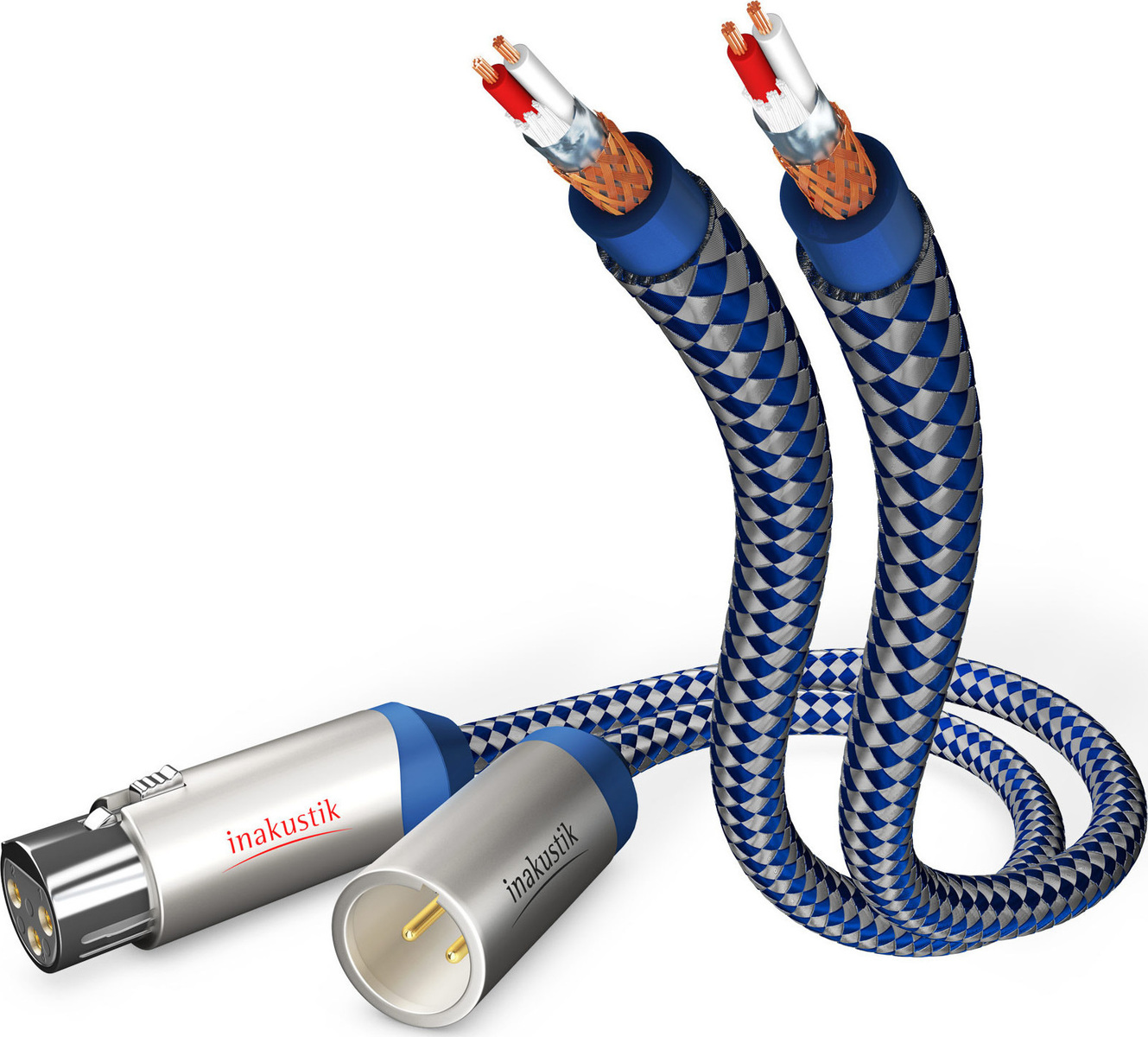 Inakustik Cable XLR male - XLR female 0.75m (00405007)