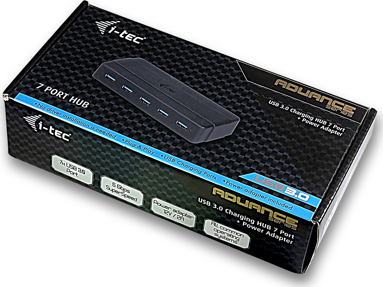 i-tec USB 3.0 Hub 7 Θυρών με σύνδεση USB-A & Θύρα Φόρτισης - Image 4