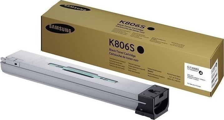 Samsung CLT-K806S Γνήσιο Toner Laser Εκτυπωτή Μαύρο 7500 Σελίδων (SS593A)