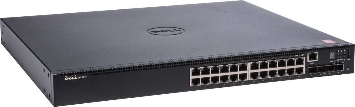 Dell N1524P Managed L3 PoE+