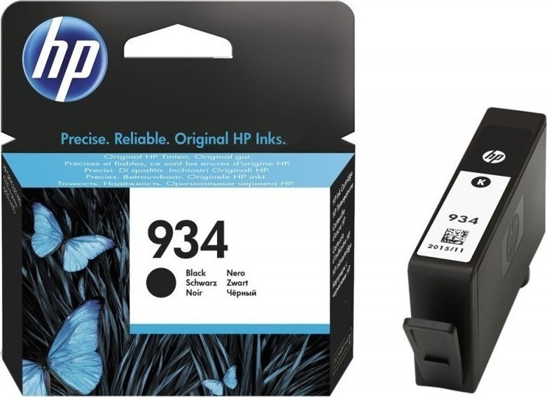 HP 934 Γνήσιο Μελάνι Εκτυπωτή InkJet Μαύρο (C2P19AE) - Image 2
