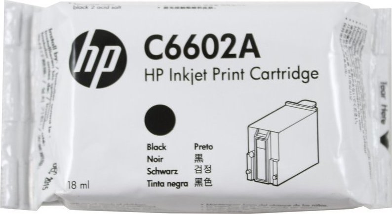 HP Γνήσιο Μελάνι Εκτυπωτή InkJet Μαύρο (C6602A) - Image 2
