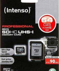 Alternative view of Intenso microSDXC 64GB Class 10 U1 UHS-I