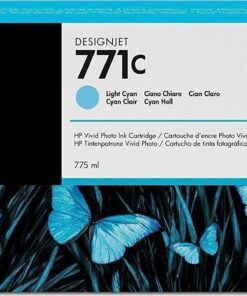 HP 771C Γνήσιο Μελάνι Εκτυπωτή InkJet Κυανό (B6Y12A)