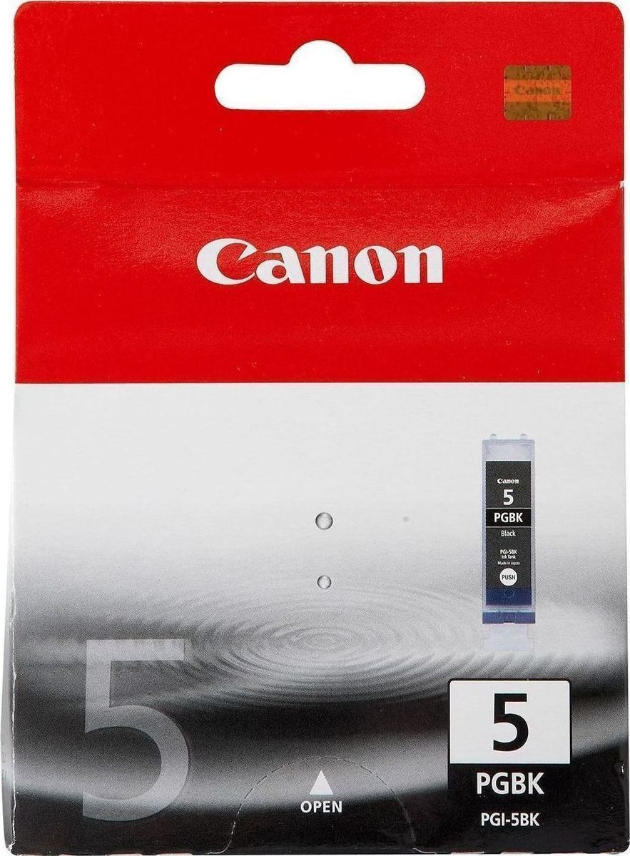Canon PGI-5 Γνήσιο Μελάνι Εκτυπωτή InkJet Μαύρο (0628B001)