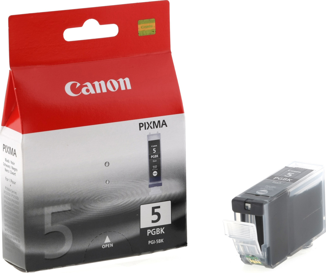 Canon PGI-5 Γνήσιο Μελάνι Εκτυπωτή InkJet Μαύρο (0628B001) - Image 2