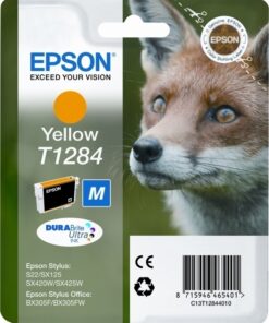 Alternative view of Epson T1284M Γνήσιο Μελάνι Εκτυπωτή InkJet Κίτρινο (C13T12844010 C13T12844012)