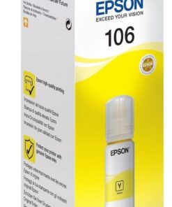 Alternative view of Epson 106 Γνήσιο Μελάνι Εκτυπωτή InkJet Κίτρινο (C13T00R440)