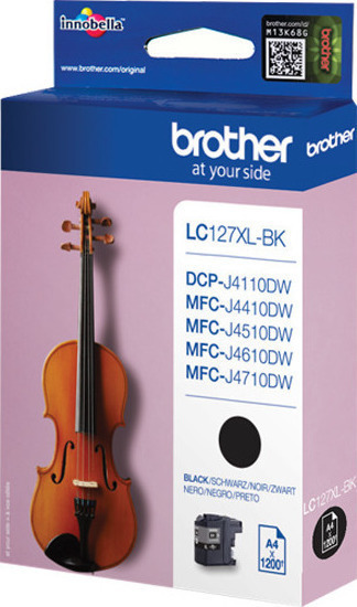Brother LC127XL Γνήσιο Μελάνι Εκτυπωτή InkJet Μαύρο (LC-127XLBK) - Image 2