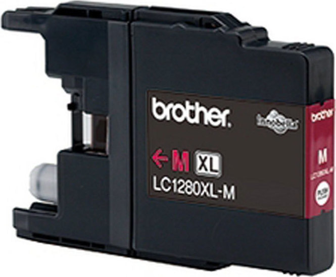Brother LC1280XL Magenta Γνήσιο Μελάνι Εκτυπωτή InkJet Ματζέντα (LC-1280XLM) - Image 2