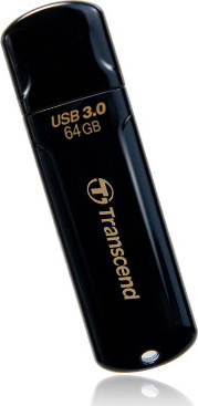 Transcend Jetflash 700 64GB USB 3.0 Stick Μαύρο - Image 2