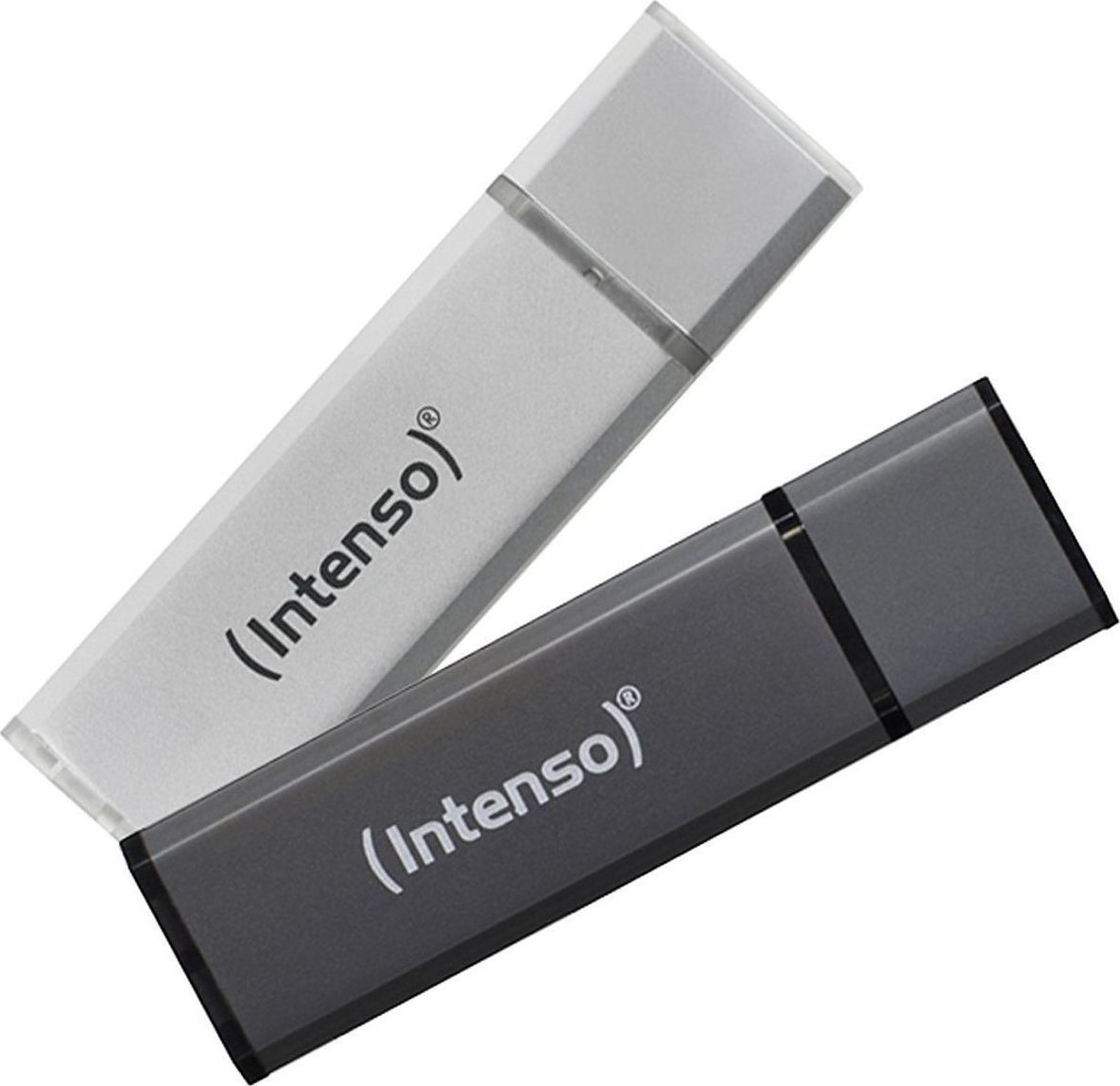 Intenso Alu Line 32GB USB 2.0 Stick Ασημί - Image 3