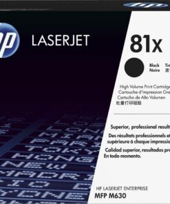 HP 81X Γνήσιο Toner Laser Εκτυπωτή Μαύρο High Yield 25000 Σελίδων (CF281X)