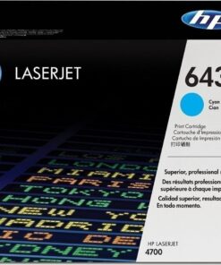 HP 643A Γνήσιο Toner Laser Εκτυπωτή Κυανό 10000 Σελίδων (Q5951A)