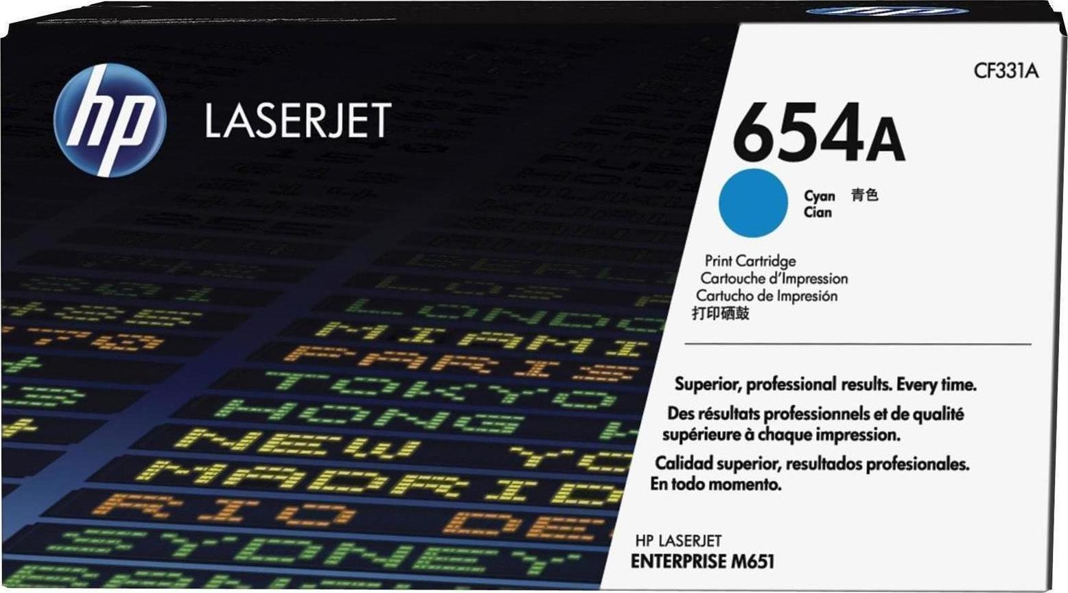 HP 654A Γνήσιο Toner Laser Εκτυπωτή 15000 Σελίδων