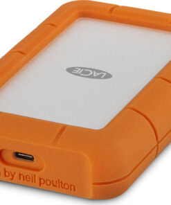Lacie Rugged USB-C USB 3.1 / USB-C Εξωτερικός HDD 4TB 3.5" Πορτοκαλί
