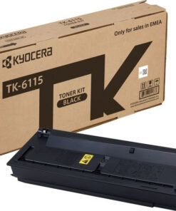 Kyocera TK-6115 Γνήσιο Toner Laser Εκτυπωτή Μαύρο 15000 Σελίδων (1T02P10NL0)