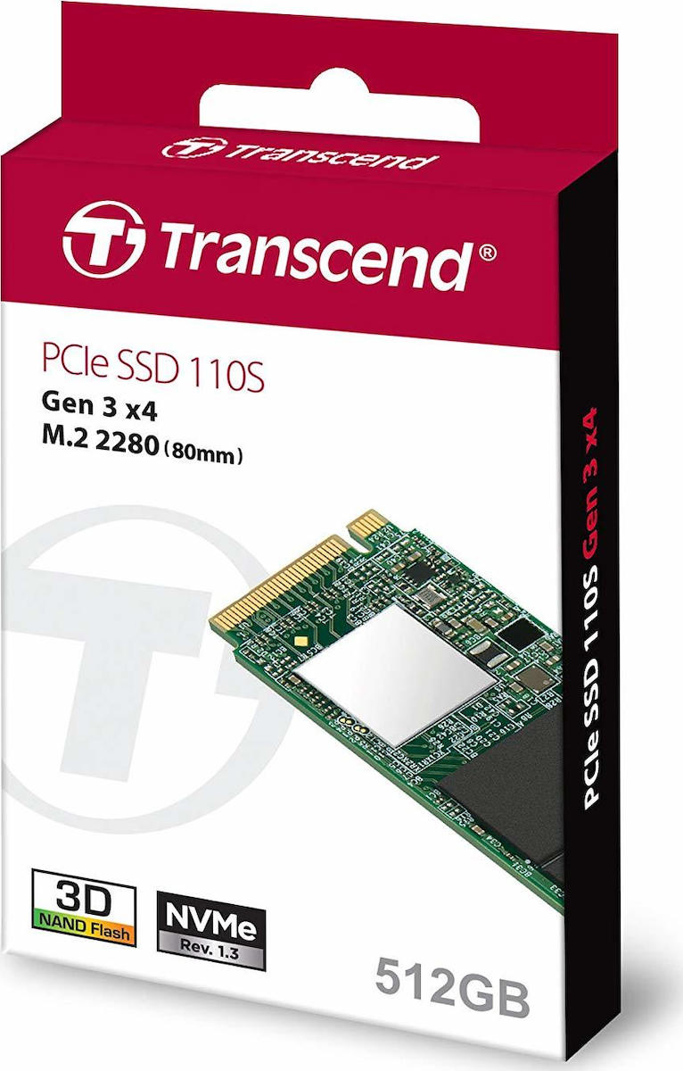 Transcend 110S SSD 512GB M.2 NVMe PCI Express 3.0 TS512GMTE110S - Image 2