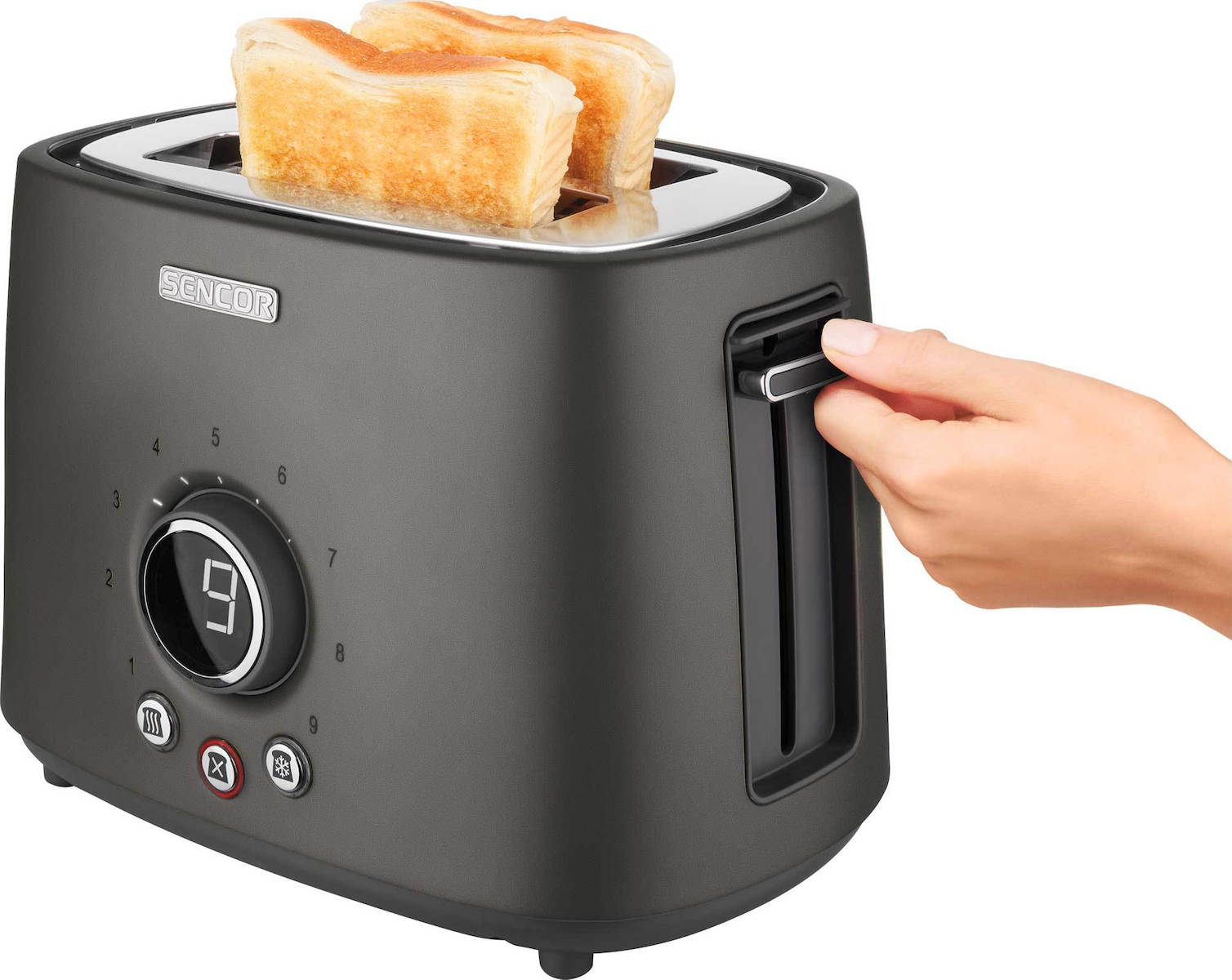 Sencor STS6056GD Φρυγανιέρα 2 Θέσεων 1000W - Image 5