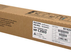 Ricoh 841820 Γνήσιο Toner Laser Εκτυπωτή Κυανό 18000 Σελίδων