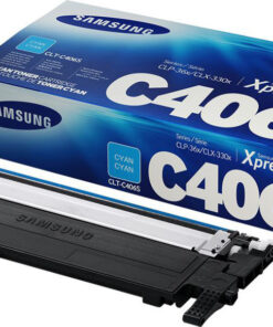 Samsung CLT-C406S Γνήσιο Toner Laser Εκτυπωτή Κυανό 1000 Σελίδων (ST984A)