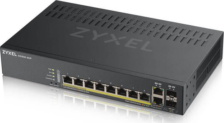 Zyxel GS1920-8HPV2 v1 Managed L2 PoE+ - Image 2