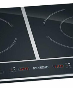 Severin DK 1031 Επιτραπέζια Εστία Επαγωγική Διπλή Μαύρη