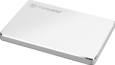 Transcend StoreJet 25C3S USB-C Εξωτερικός HDD 1TB 2.5" Ασημί - Image 2