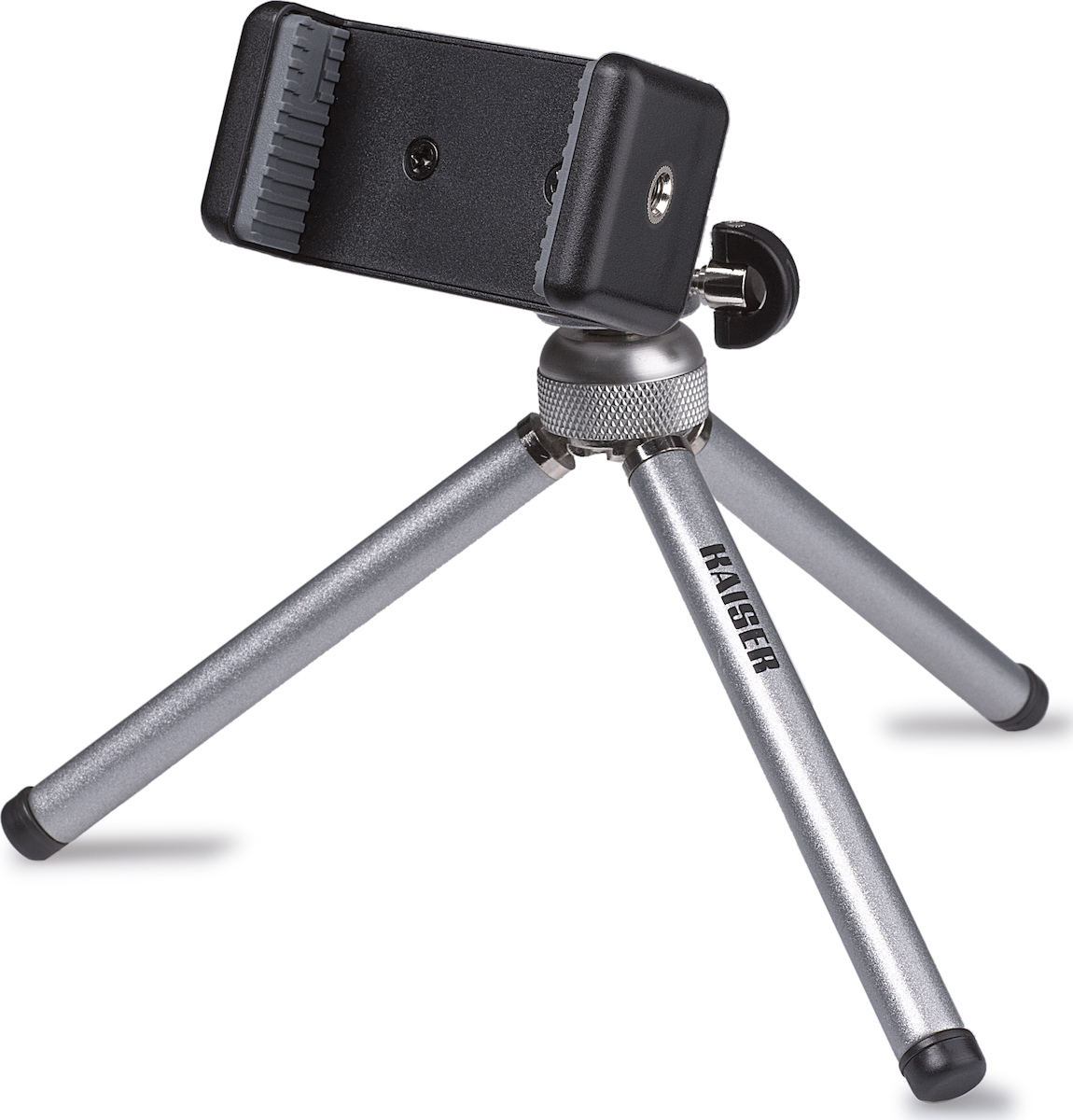 Kaiser Smartphone Stand Τρίποδο Κινητού Ασημί