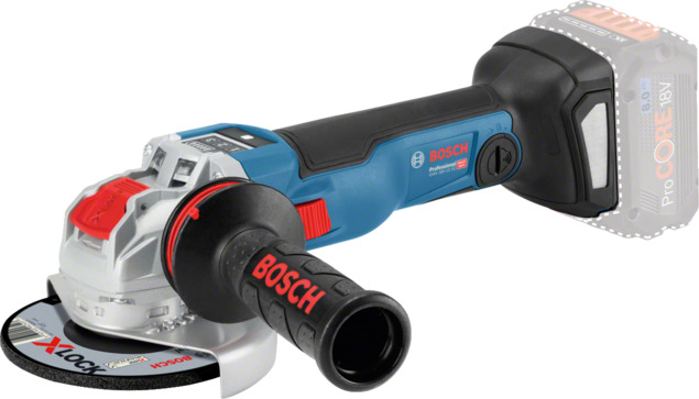 Bosch GWX 18V-10 SC Τροχός Μπαταρίας 18V Solo - Image 2