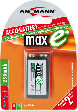 Ansmann 9V 300mAh 1τμχ - Image 3