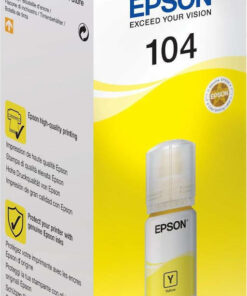 Epson 104 Γνήσιο Μελάνι Εκτυπωτή InkJet Κίτρινο (C13T00P440)