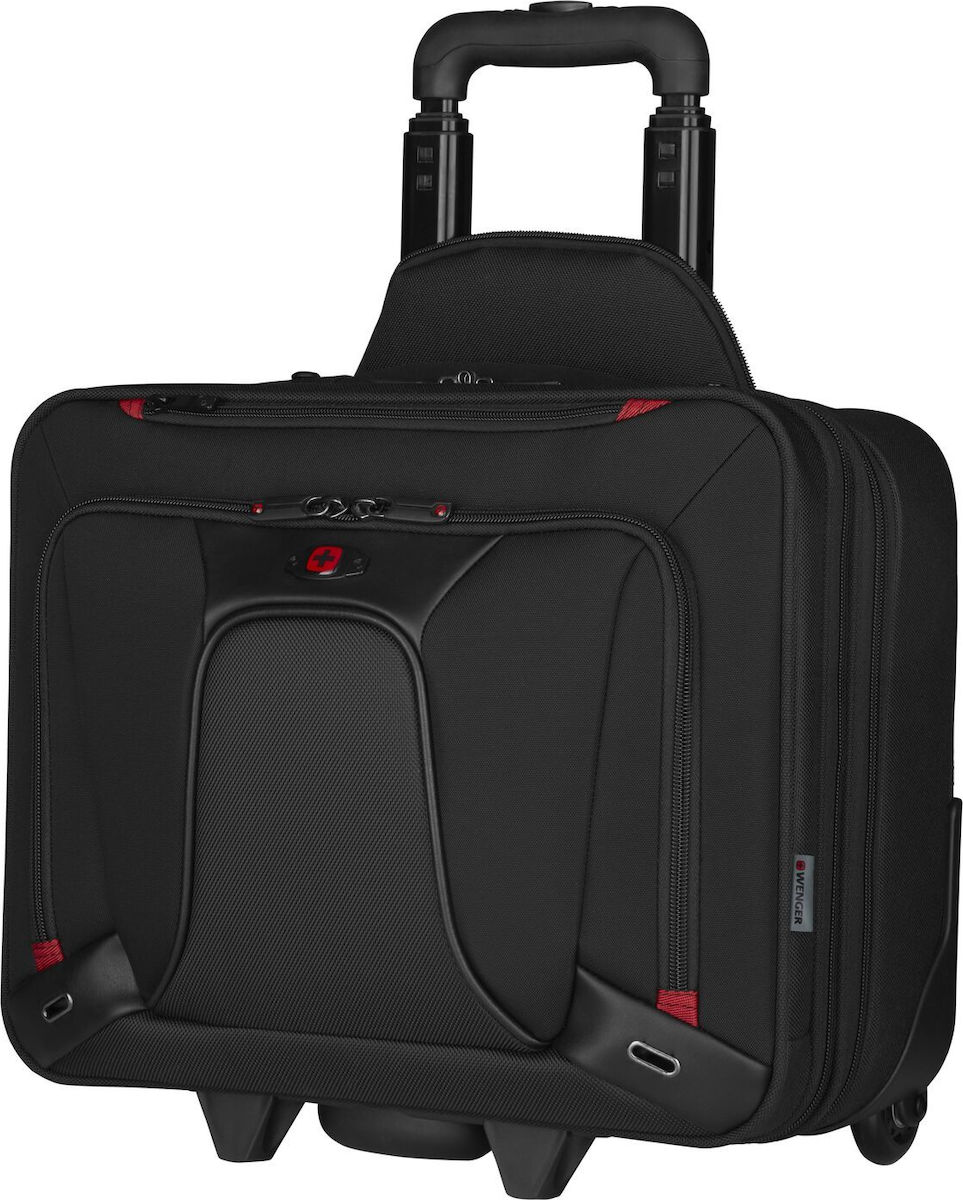 Wenger Transfer Τσάντα Laptop 16" με Ροδάκια Μαύρη - Image 8